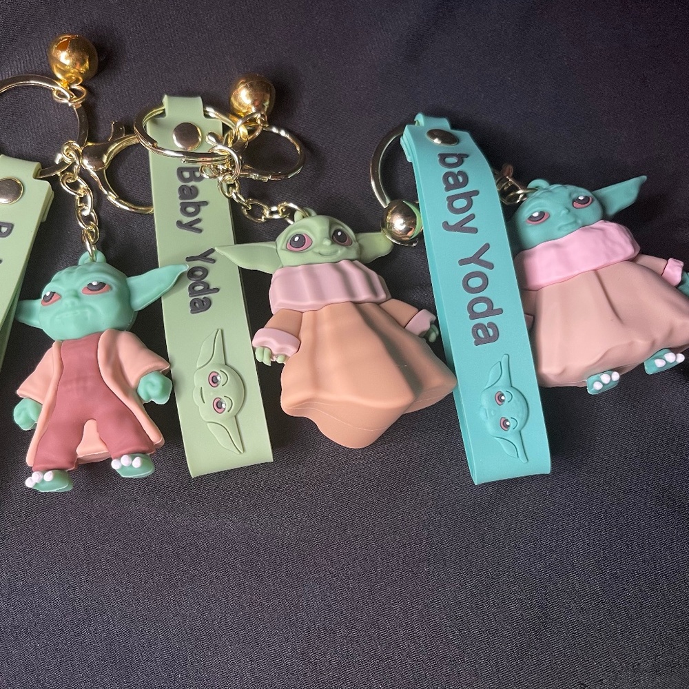 Baby Yoda 3D Keychain